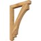Ekena Millwork Imperial Craftsman Rough Sawn Bracket, Western Red Cedar, 4"W x 32"D x 44"H BKT04X32X44IMP04RWR - alternate 1